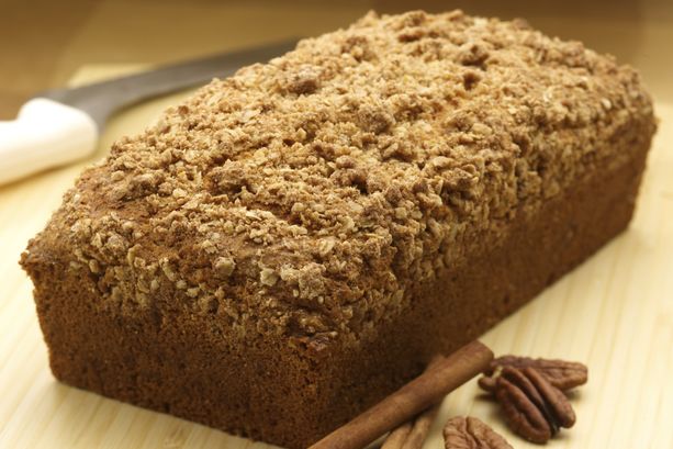 Cinnamon Pumpkin Pecan Quick Bread