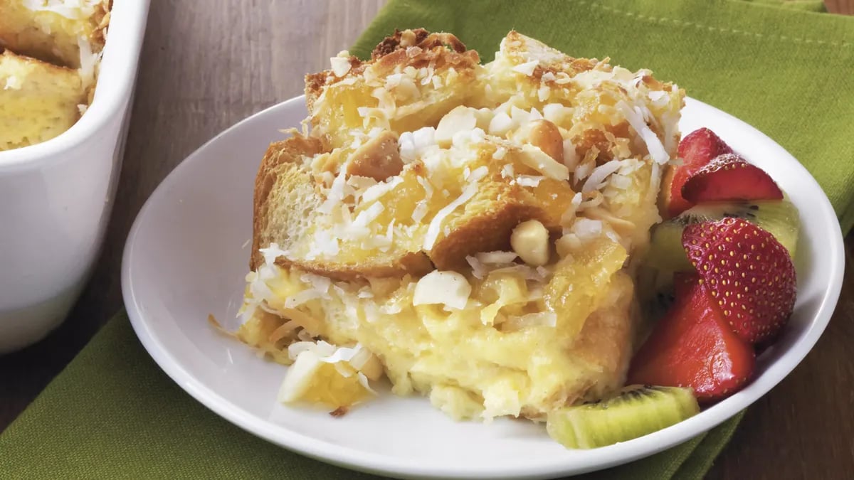 Pineapple-Coconut Strata