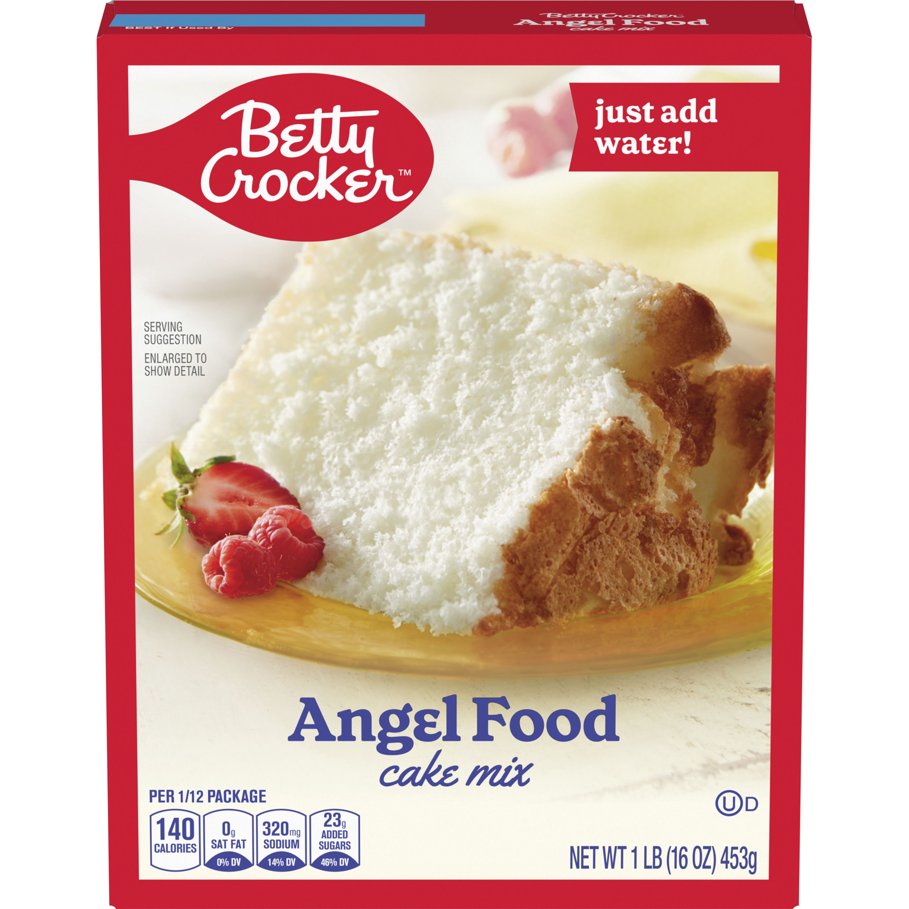 Betty Crocker™ Angel Food Cake Mix - Front