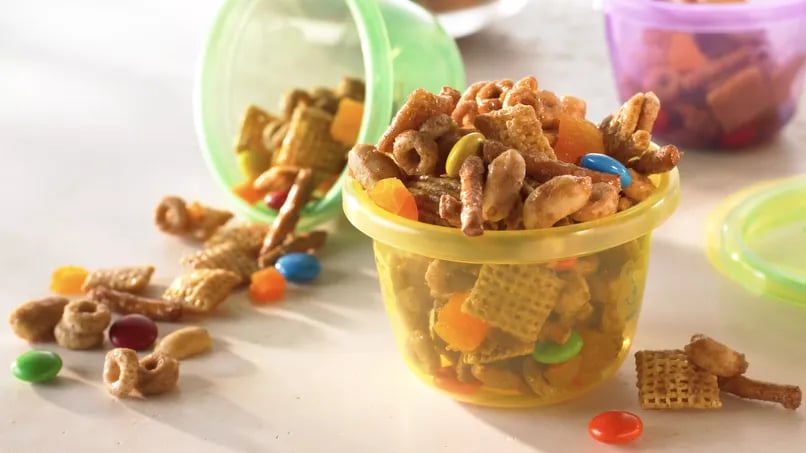 Sweet & Salty Cinnamon Snack Mix