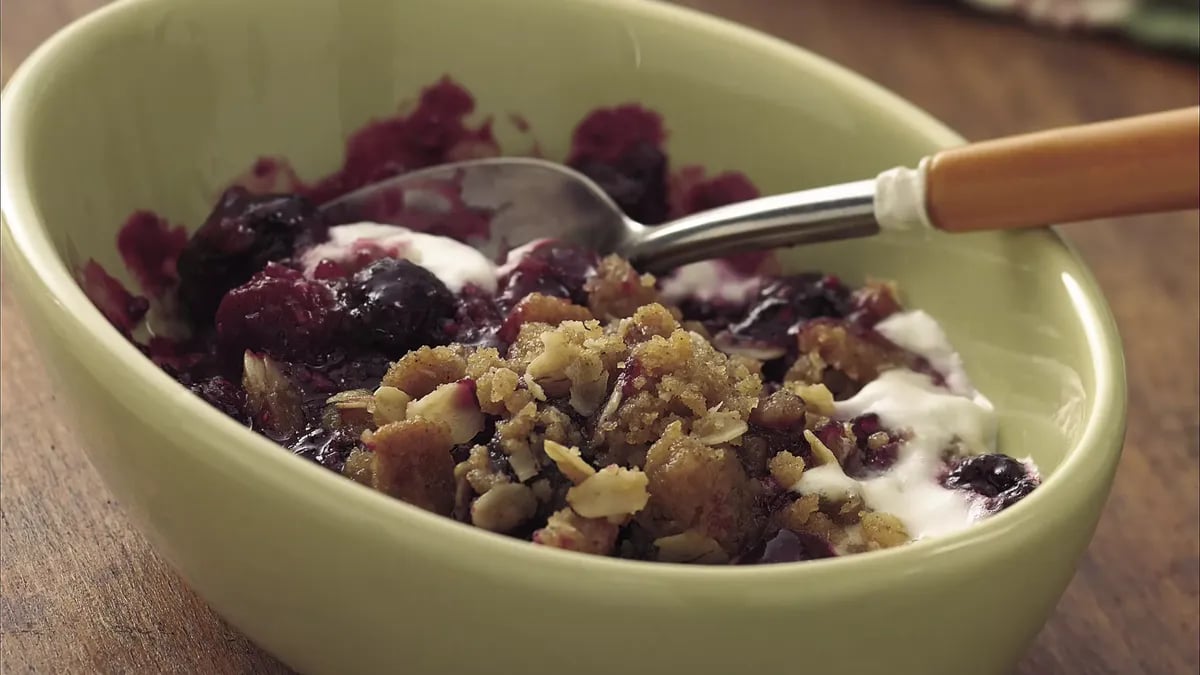 Triple-Berry Crisp