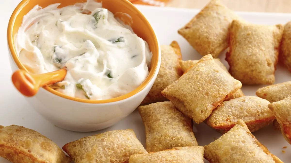 Jalapeño Popper Dip and Pizza Rolls™