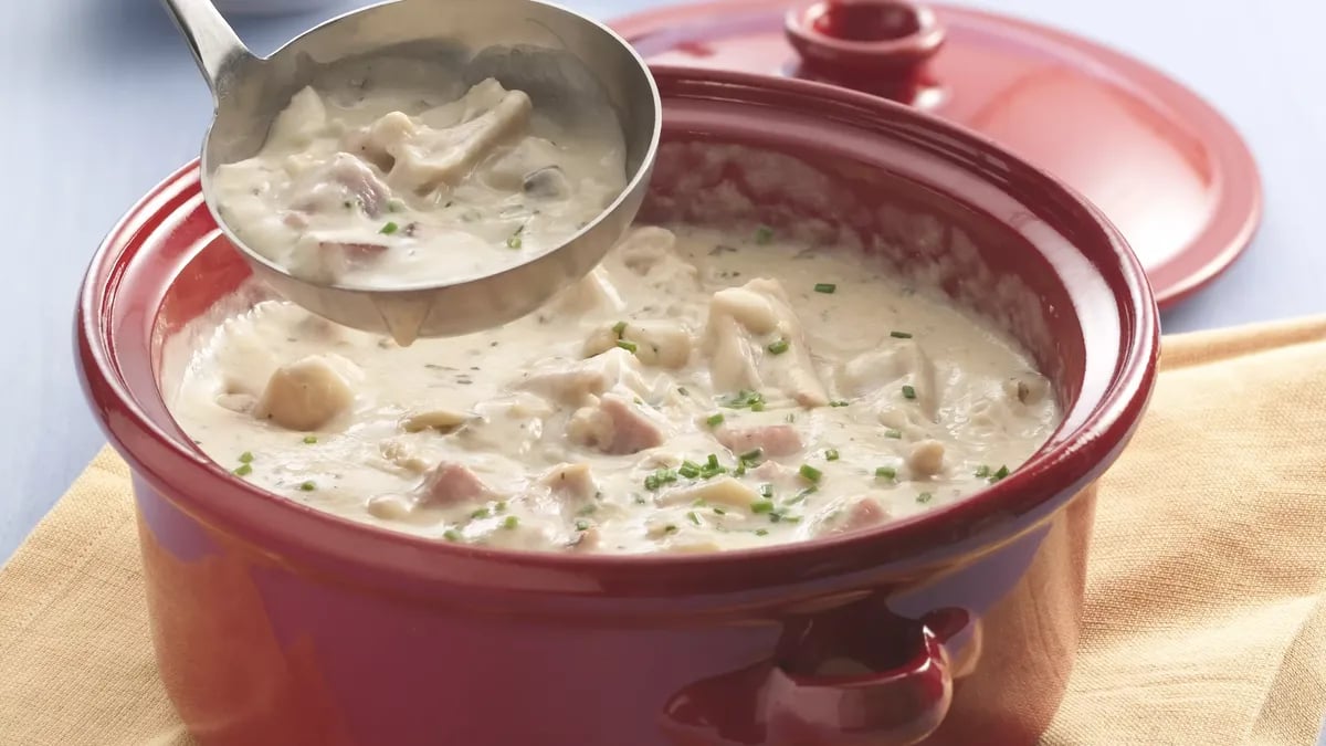 Chicken Cordon Bleu Chowder