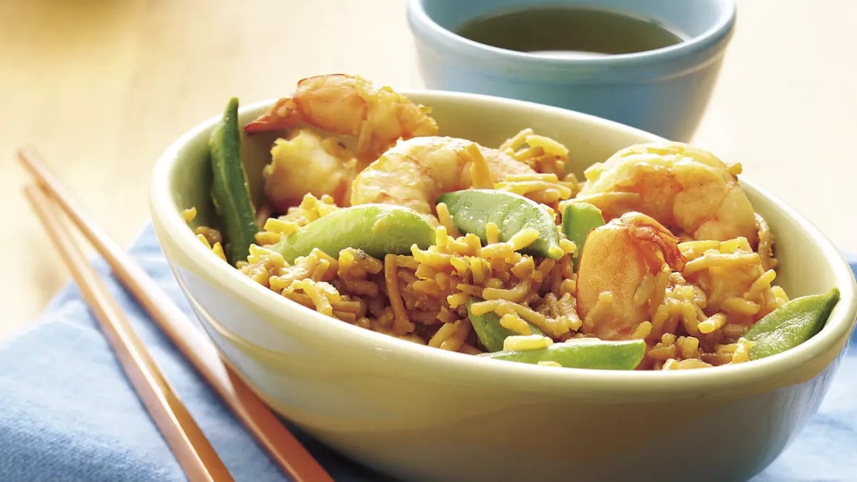 Citrus Shrimp and Rice