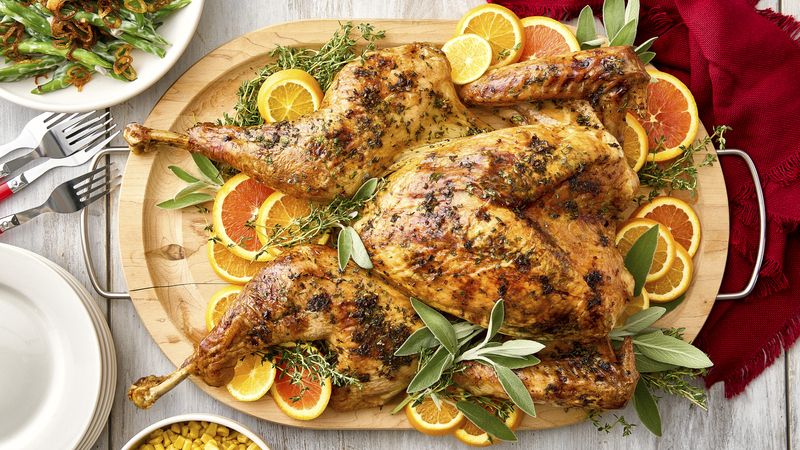 Spatchcock Turkey Recipe - BettyCrocker.com