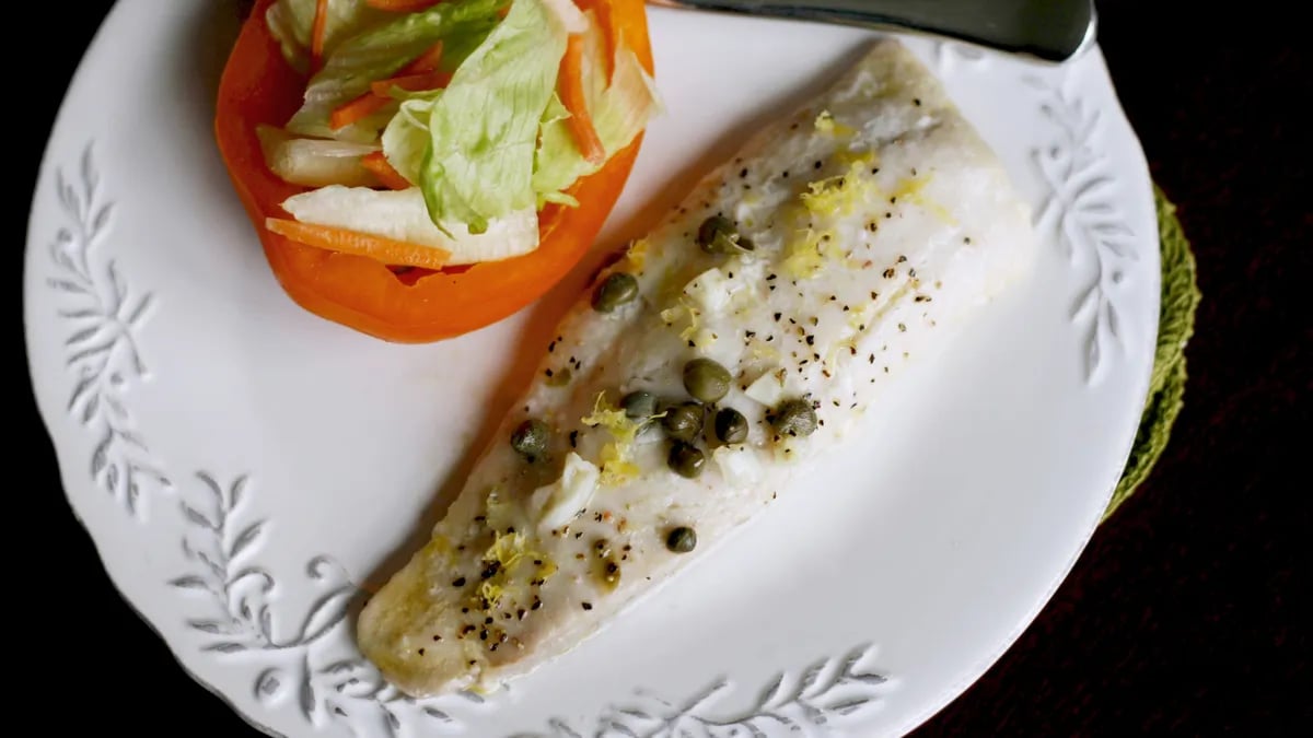 Lemon Caper Tilapia