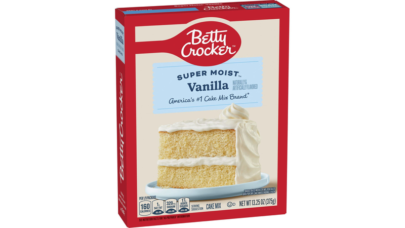 Betty Crocker Favorites Super Moist Vanilla Cake Mix, 13.25 oz