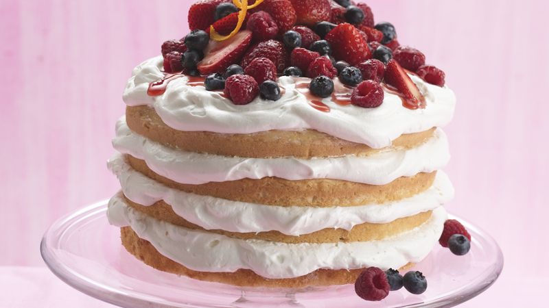 Berry Cream Torte
