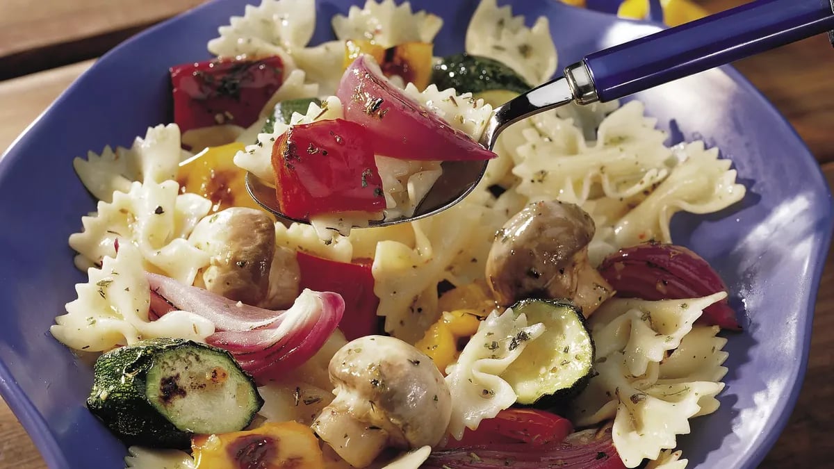 Grilled Veggie-Pasta Salad