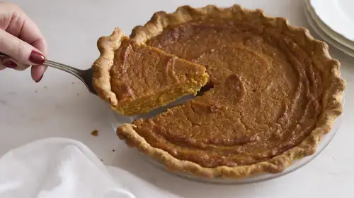 Roasted Sweet Potato Pie