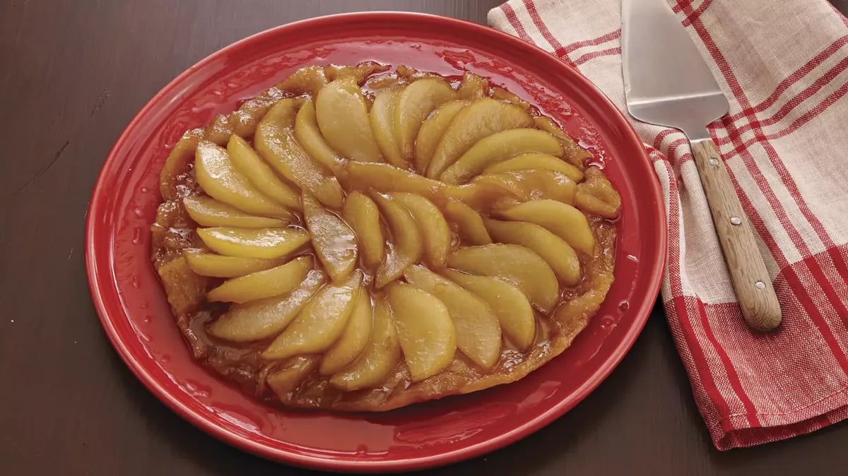 Easy Pear Tarte Tatin