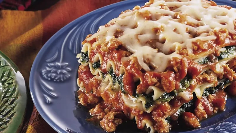 Spinach-Chicken Lasagna