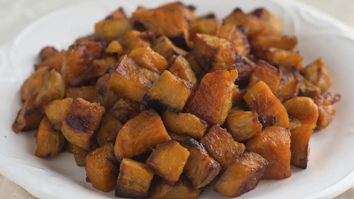 Cumin Roasted Sweet Potatoes