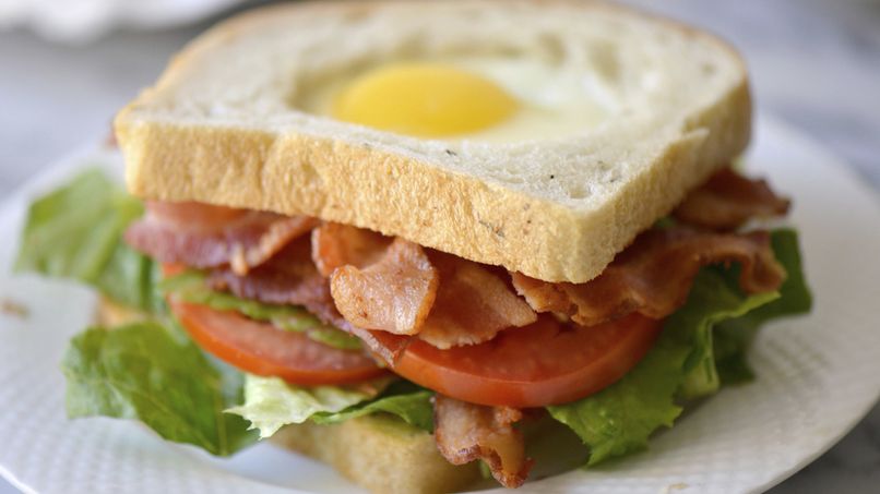 Egg in a Hole BLT