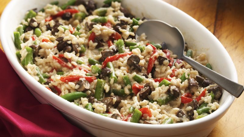 Baked Vegetable Risotto