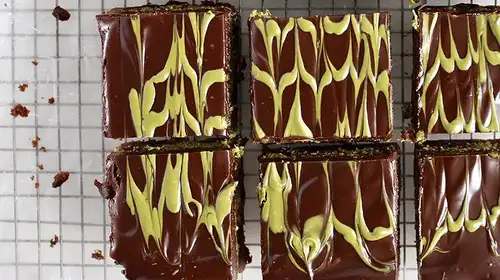 Dubai Chocolate Brookies