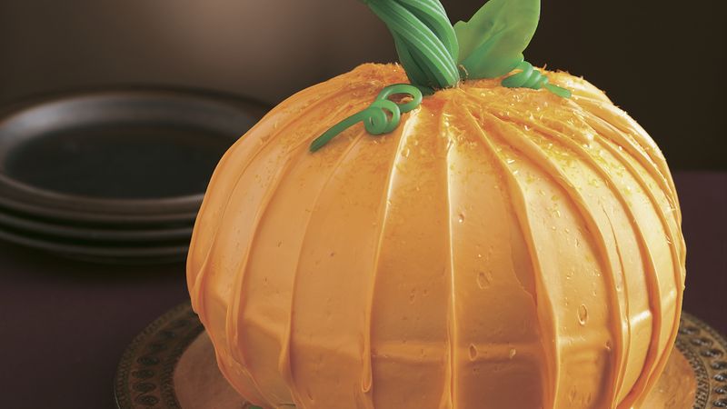 Pumpkin cake shape deals