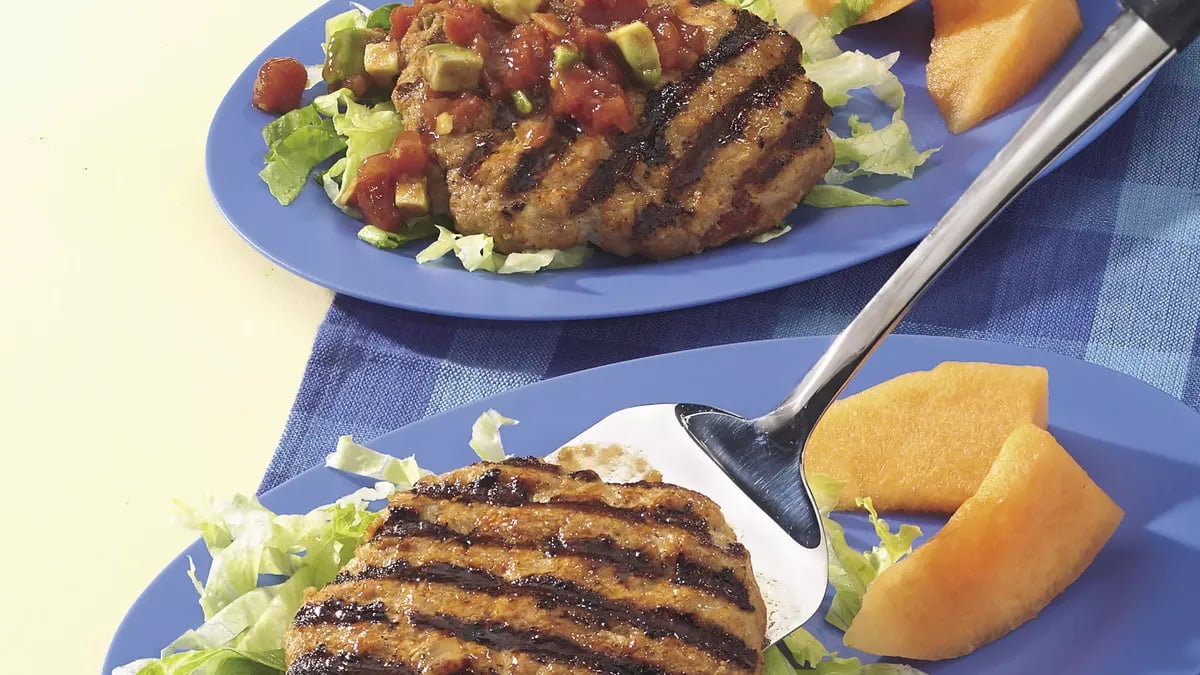 El Paso Grilled Turkey Patties