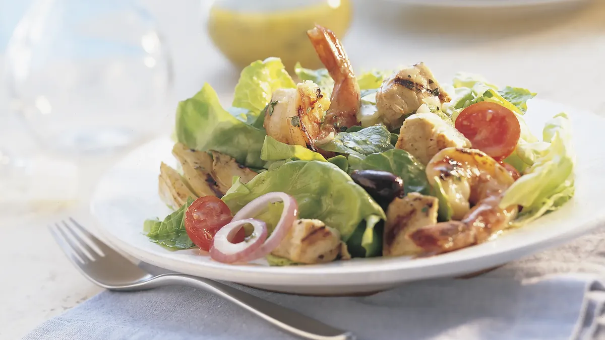 Grilled Seafood Salad