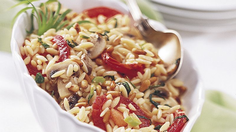 Herbed Orzo Pilaf (Crowd Size)