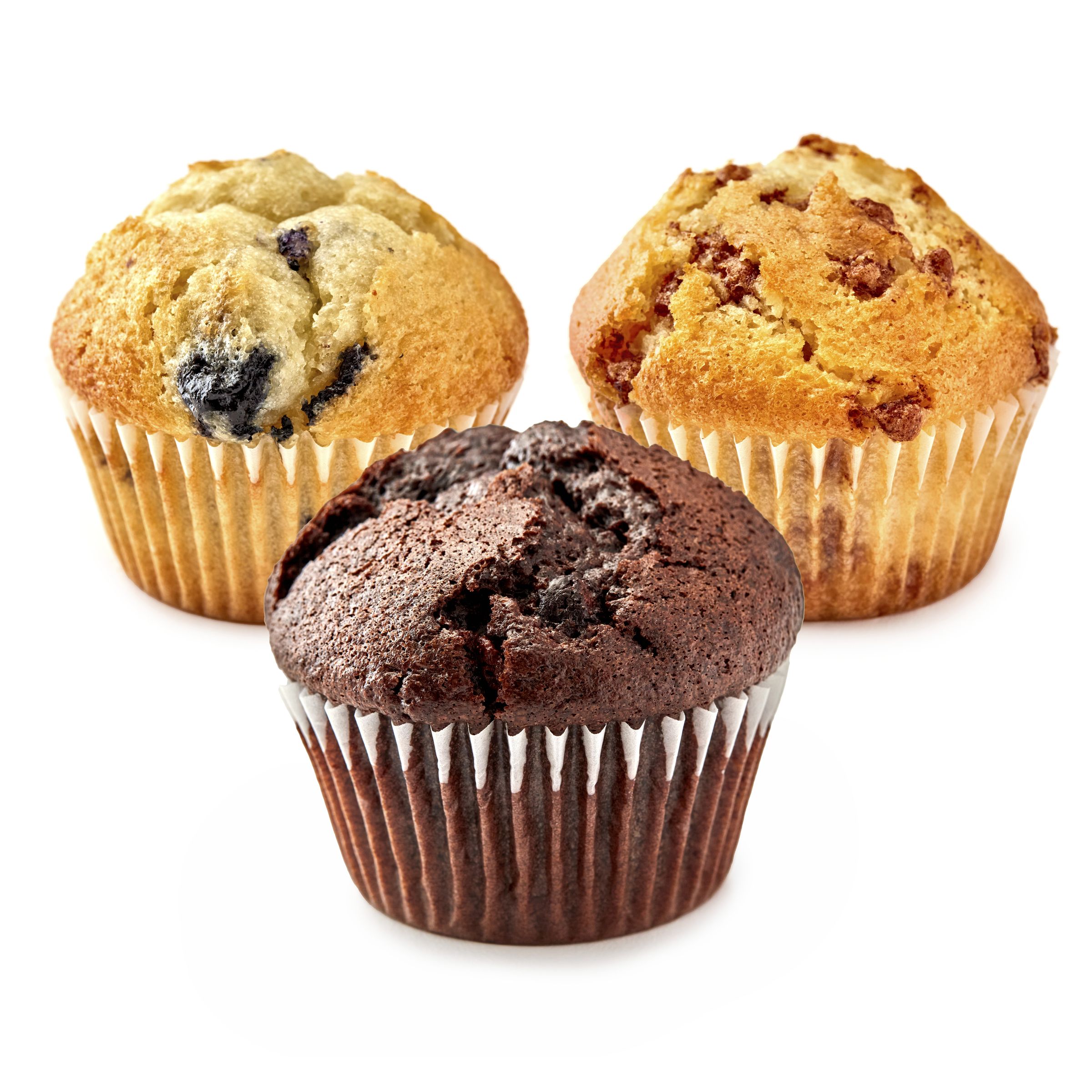  Prepared Pillsbury BatterPro Frozen Muffin Batter TubeSet Variety Pack 6/3 LB