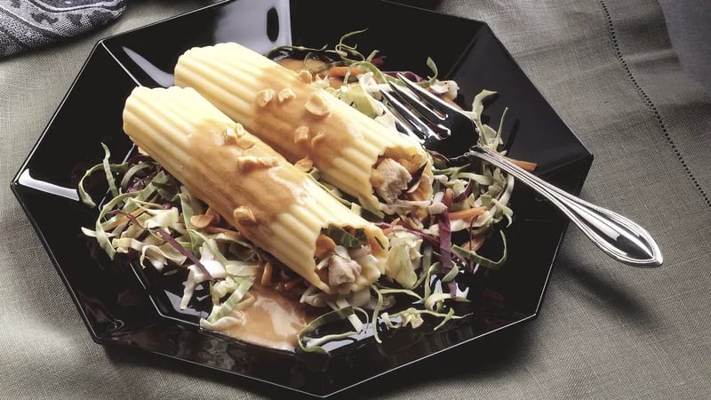 Asian Chicken-Manicotti Salad