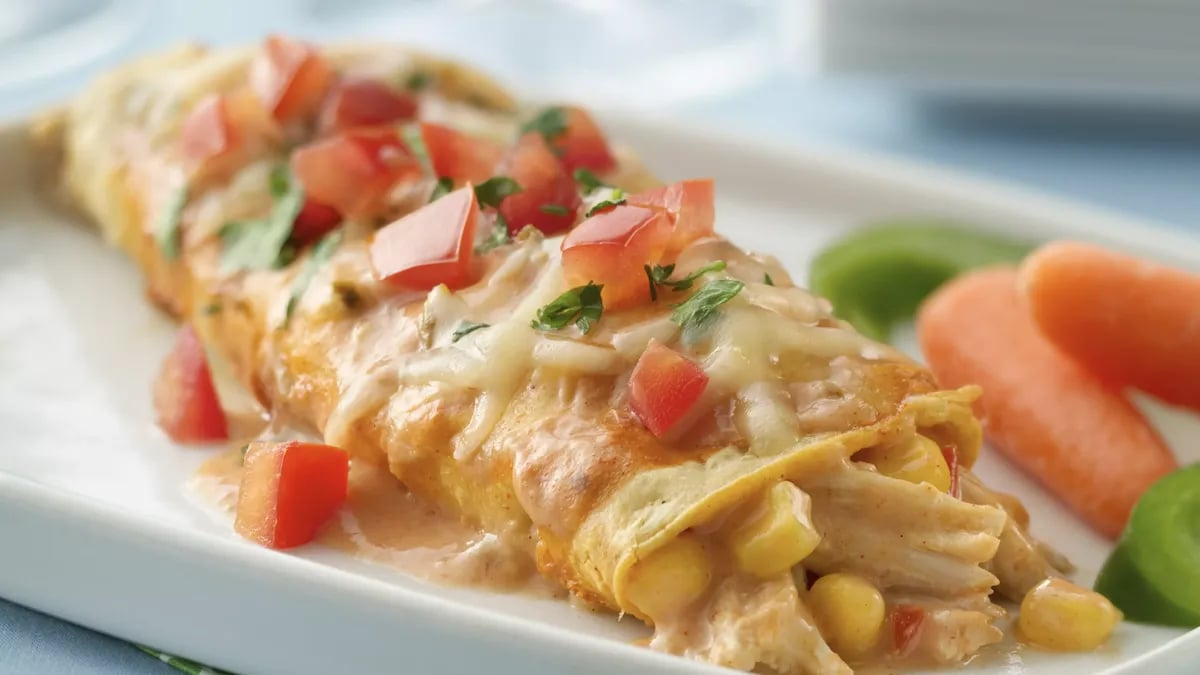 Tex-Mex Chicken Enchiladas