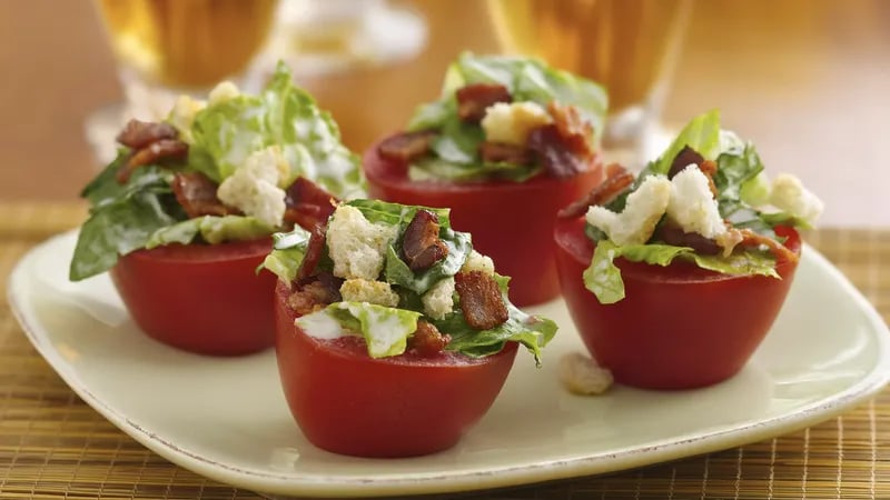 BLT Tomato Cups