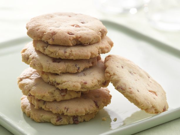 Candied Bacon and Rosemary Shortbread Cookies