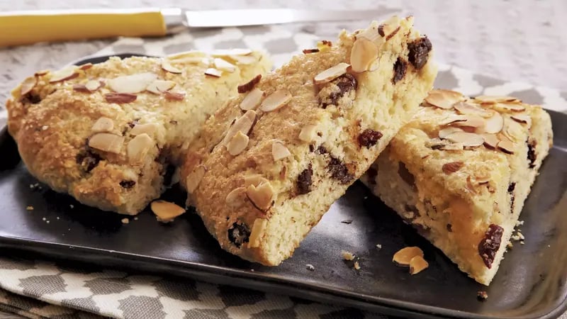 Chocolate Cherry Almond Scones