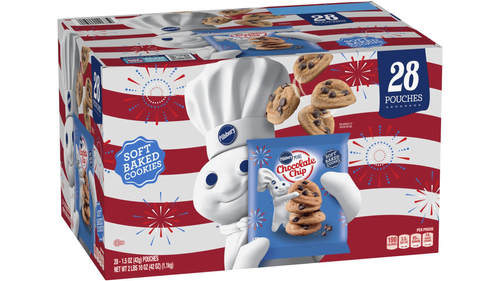 Pillsbury Soft Baked Mini Chocolate Chip Cookies, 28 ct, 42 oz