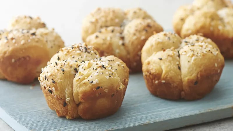 Everything Bagel Mini Monkey Bread