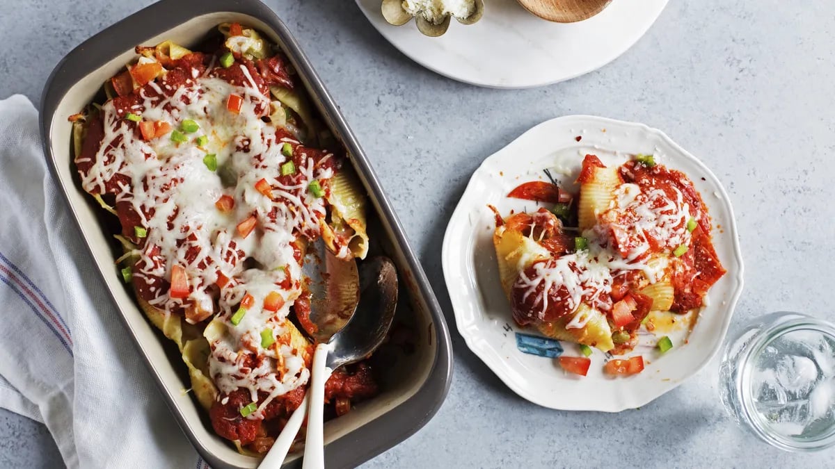 Pizza Stuffed Shells