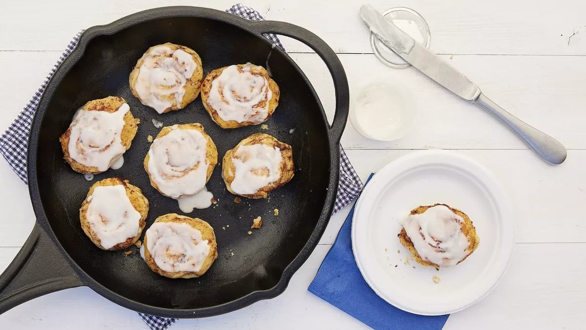 Campfire Cinnamon Rolls