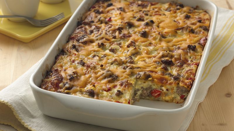 Impossibly Easy Breakfast Bake (Crowd Size)