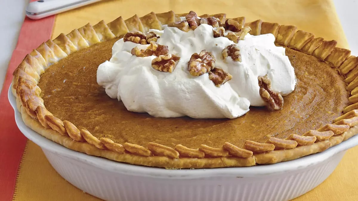 Luscious Layered Pumpkin Pie