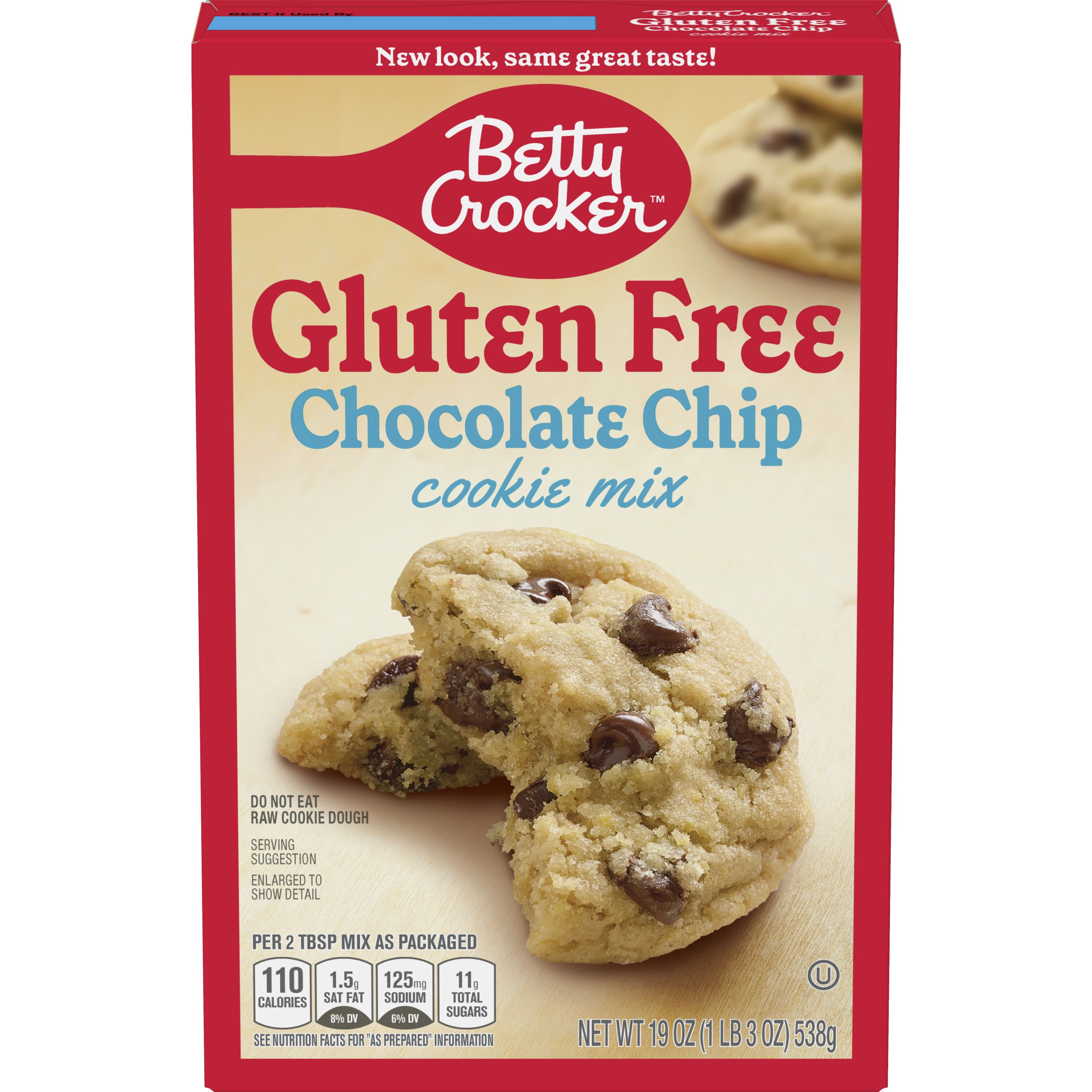 Betty Crocker™ Gluten Free Chocolate Chip Cookie Mix - Front