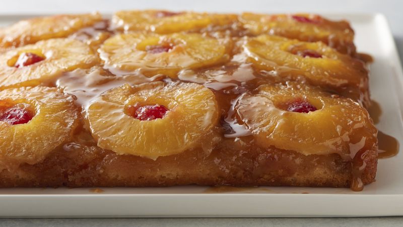 Pineapple Upside-Down Cake Recipe 