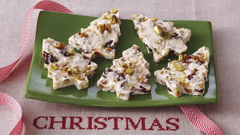 Cherry Pistachio Bark