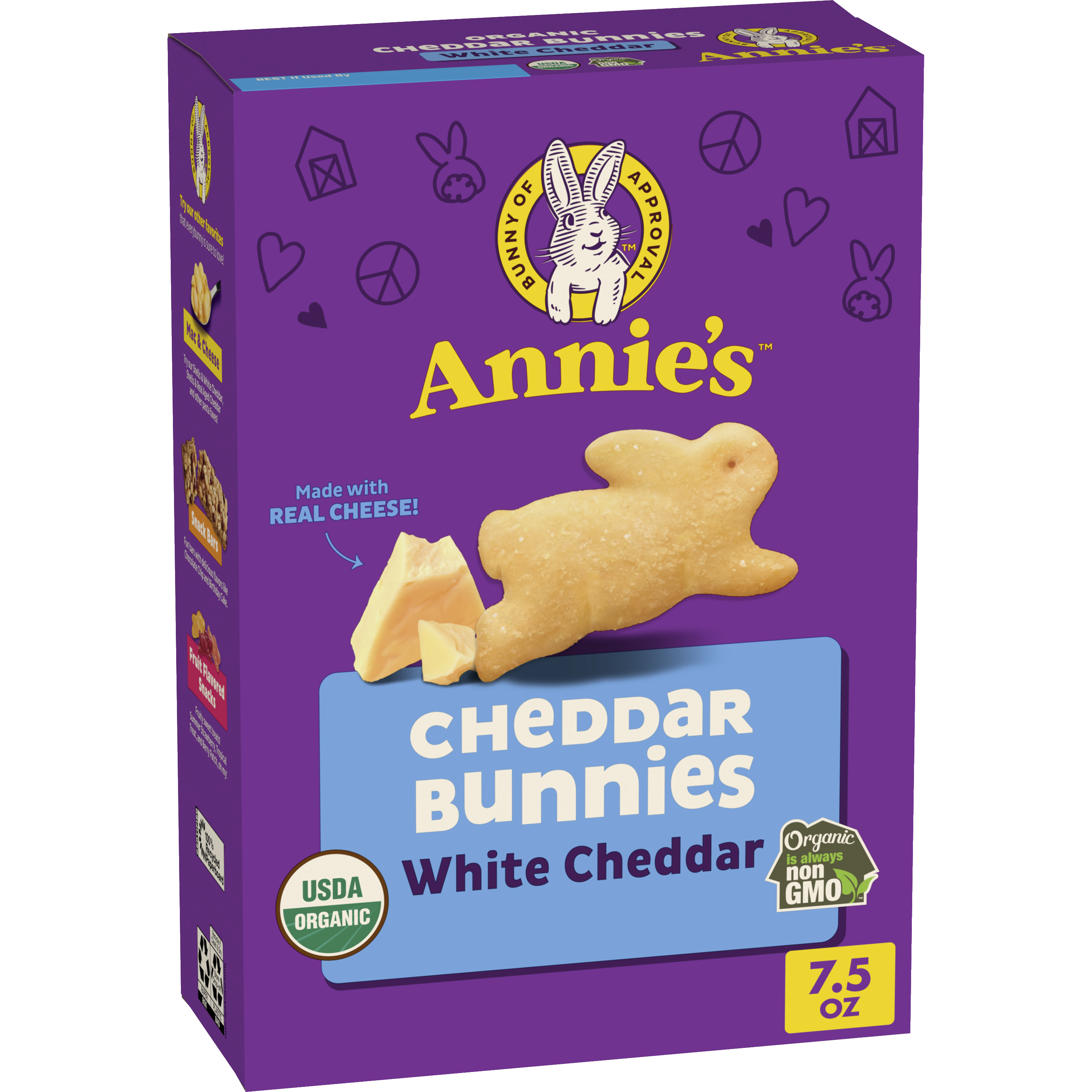Organic White Cheddar Bunnies | Annie's Homegrown