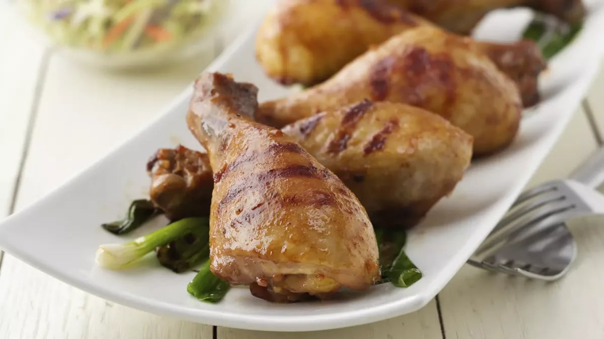 Grilled Asian Chicken Drumsticks