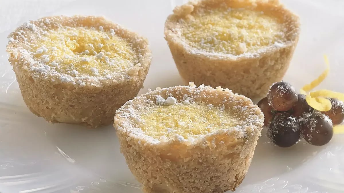 Tiny Lemon Gem Tarts