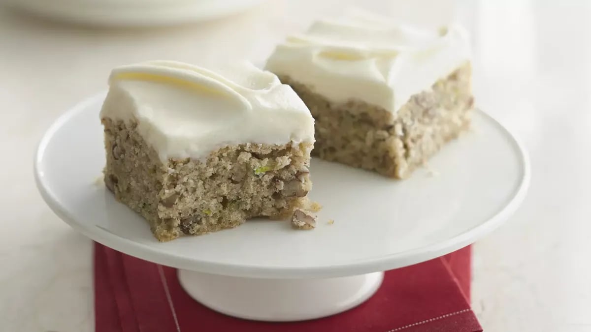 Zucchini Bars with Browned Butter Frosting