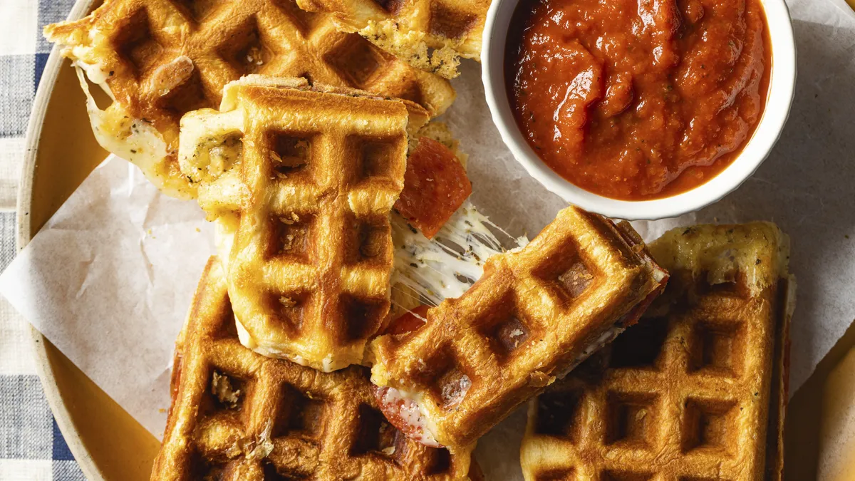  Waffle Pizza Dippers