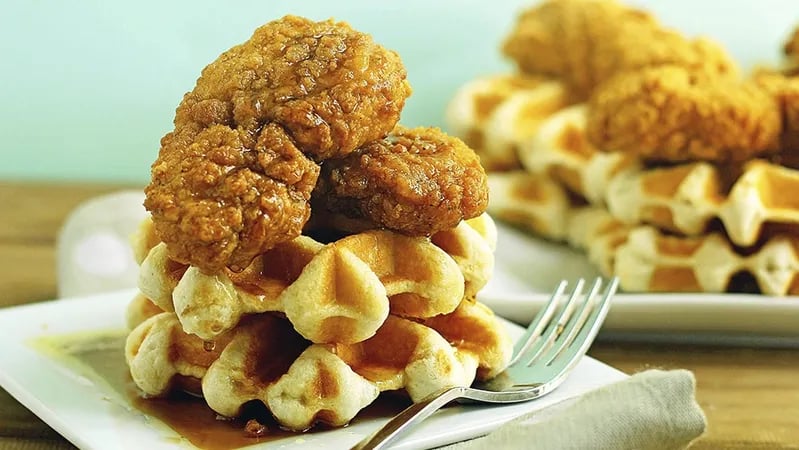 Easiest-Ever Chicken and Waffles