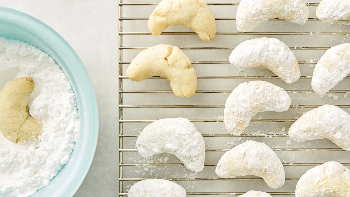 Almond Crescents