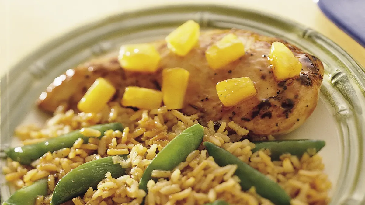 Asian Chicken and Brown Rice