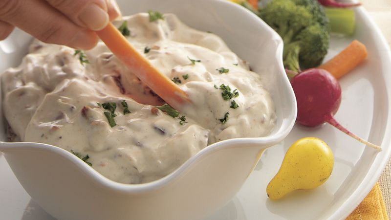 Bacon and Sun-Dried Tomato Ranch Dip