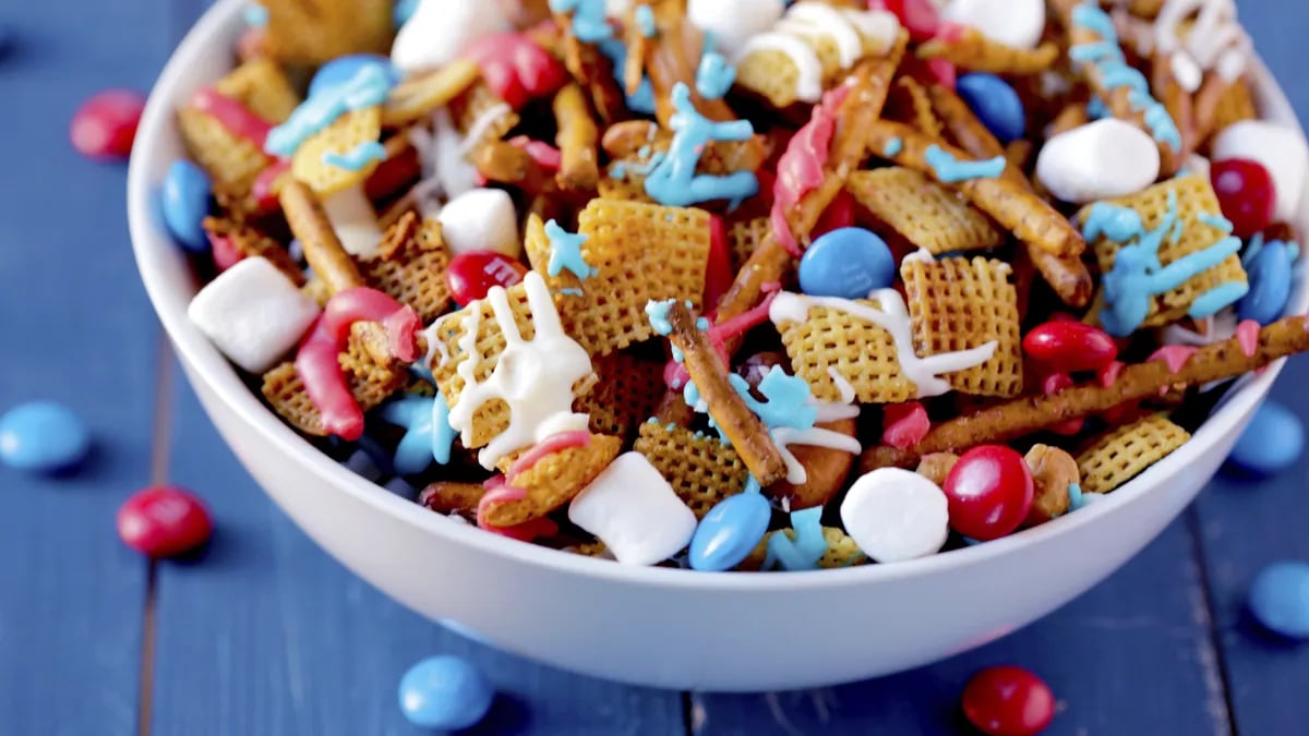 Red White and Blue Chex Mix™