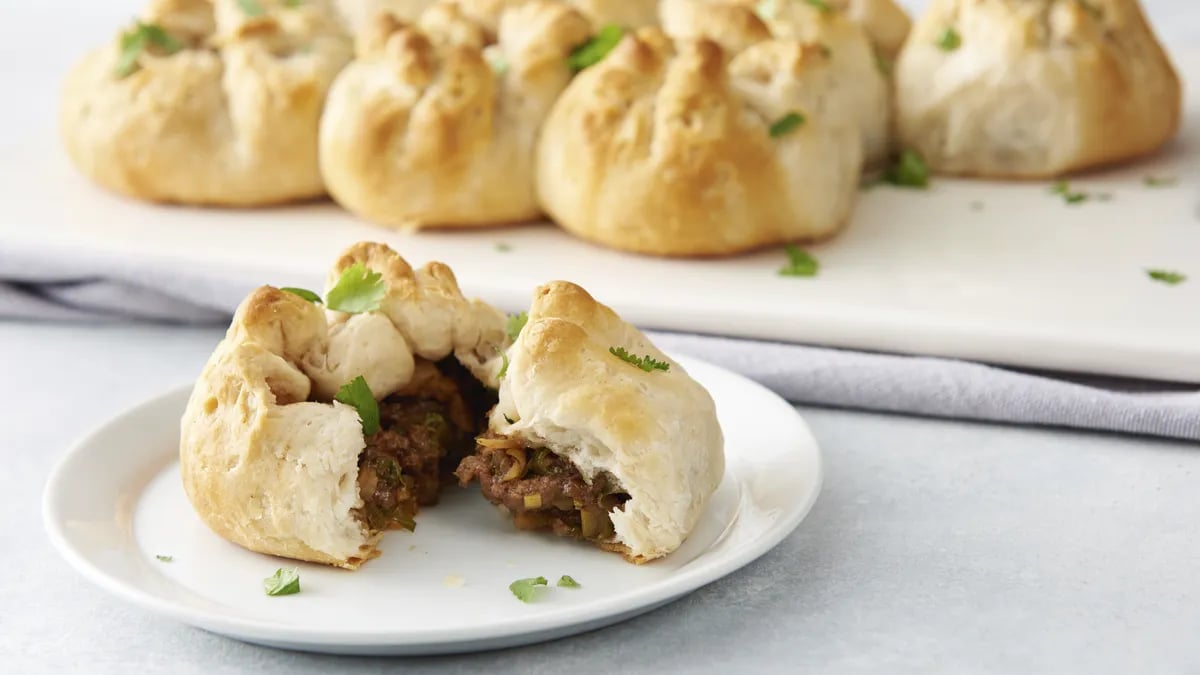 Chinese Barbecue-Stuffed Biscuits